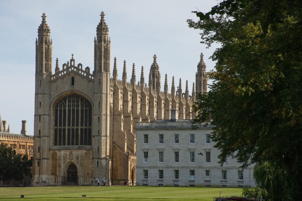 King's College Chapel and the Gibbs Building, Cambridge